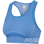 hmlTE CHRISTEL SEAMLESS SPORTS TOP, RIVIERA, packshot