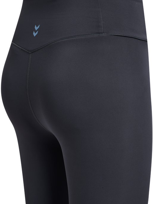 hmlYOGA WRAP HIGH WAIST W TIGHTS, EBONY hmlYOGA WRAP HIGH WAIST W TIGHTS, EBONY, packshot