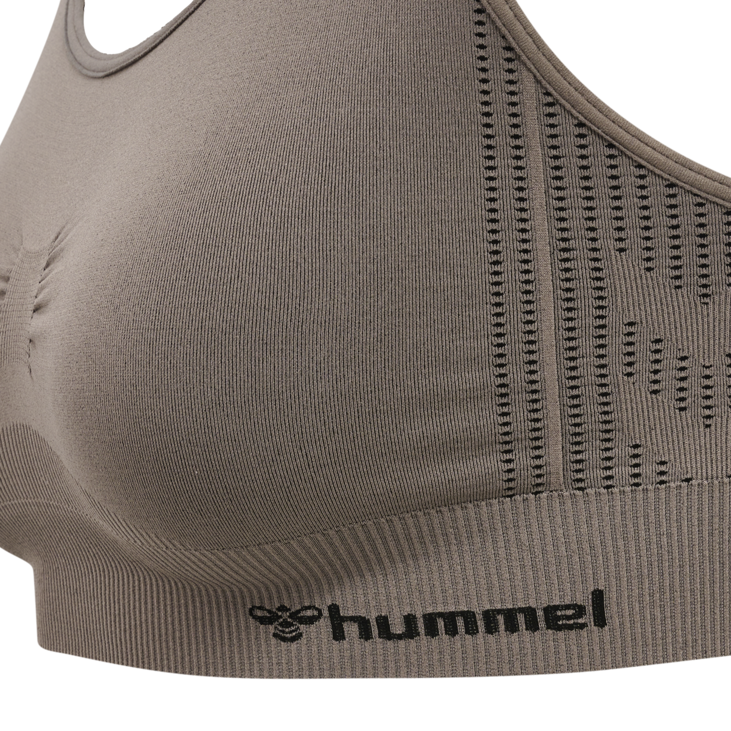 hmlMT SHAPING SEAMLESS SPORTS TOP, DRIFTWOOD, packshot
