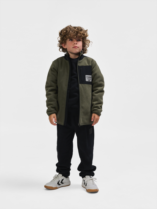 hummel DARE FLEECE JACKET - DUSTY OLIVE | hummelsport.de