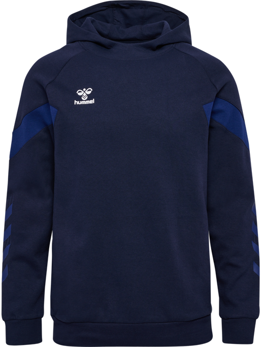 hmlTRAVEL SWEAT HOODIE, MARINE hmlTRAVEL SWEAT HOODIE, MARINE, packshot
