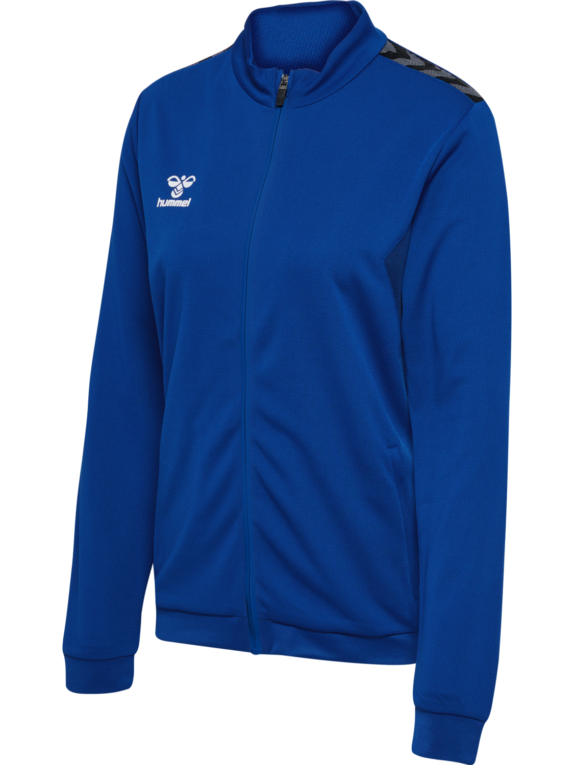hmlAUTHENTIC PL ZIP JACKET WOMAN, TRUE BLUE, packshot