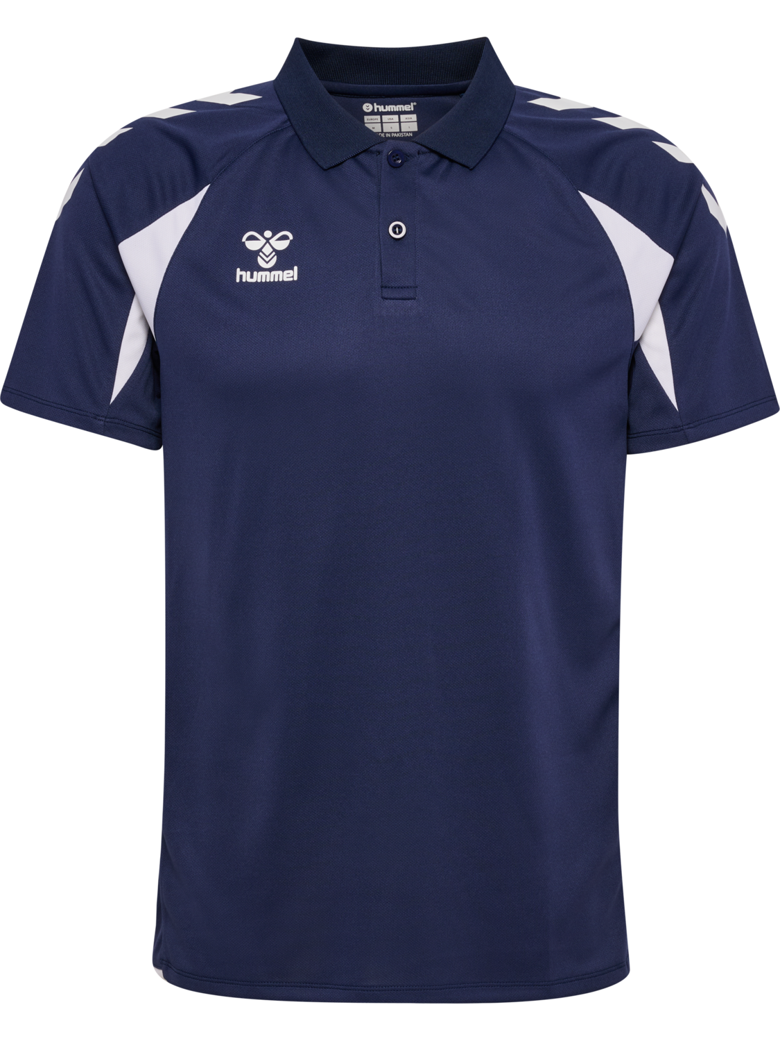 hmlCORE 2.0 POLO, MARINE/WHITE, packshot