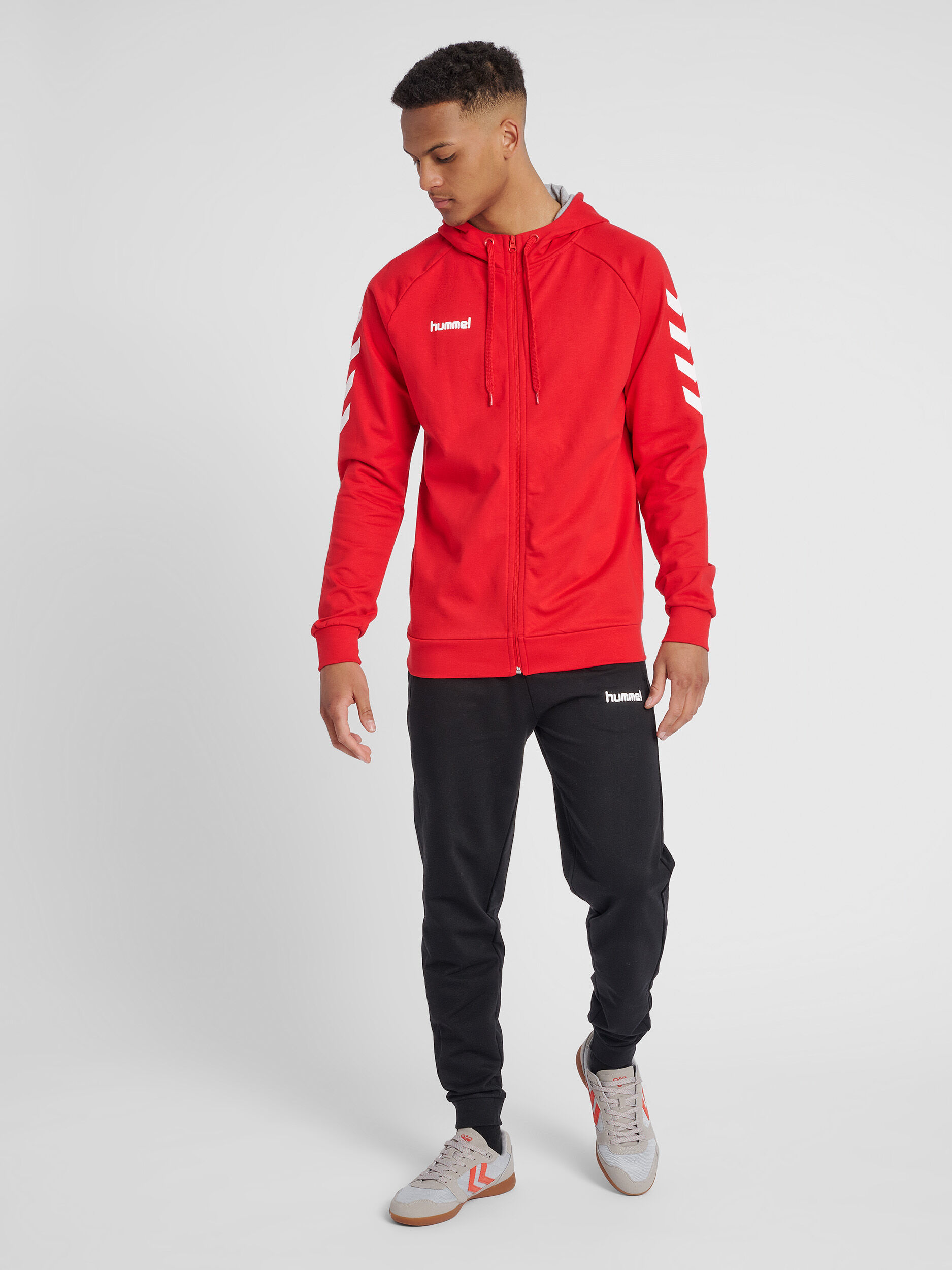 HMLGO COTTON ZIP HOODIE
