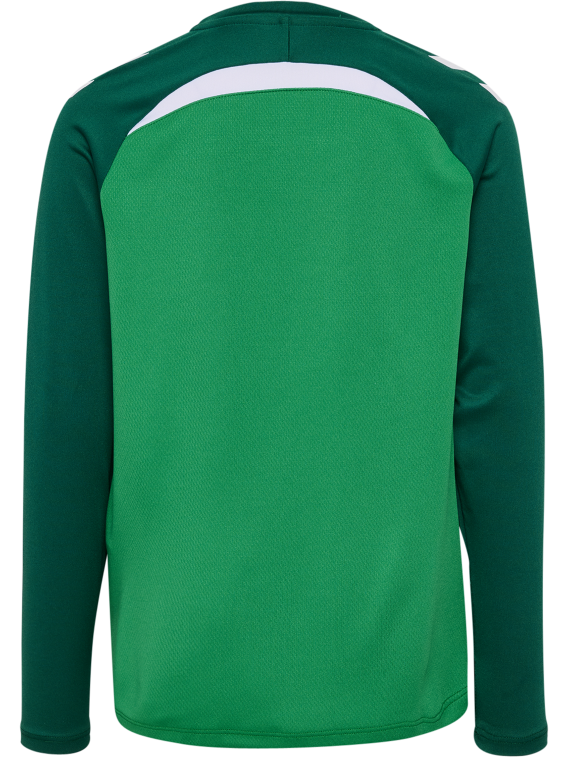 hmlLEAD 2.0 CREW SWEAT KIDS, JELLY BEAN/EVERGREEN, packshot