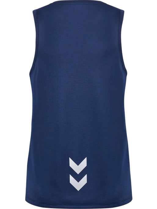 hmlRUN SINGLET S/L WOMAN, BLACK IRIS, packshot
