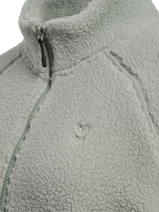 hmlPULSE FLEECE W PULLOVER, BELGIAN BLOCK hmlPULSE FLEECE W PULLOVER, BELGIAN BLOCK, packshot