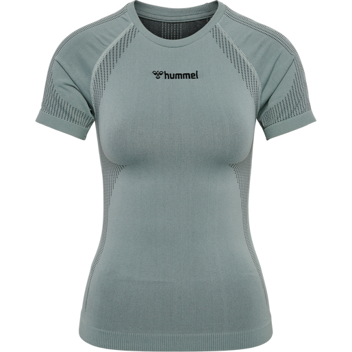 hmlMT SHAPING SEAMLESS T-SHIRT, CHINOIS GREEN, packshot