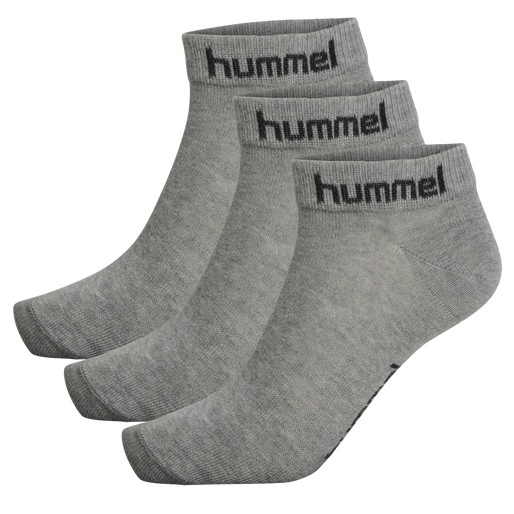 hmlTORNO 3-PACK SOCK, GREY MELANGE, packshot