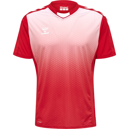 hmlCORE XK SUBLIMATION JERSEY S/S, TRUE RED, packshot
