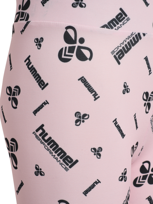 hmlJR GYM SHORT TIGHTS, BARELY PINK hmlJR GYM SHORT TIGHTS, BARELY PINK, packshot