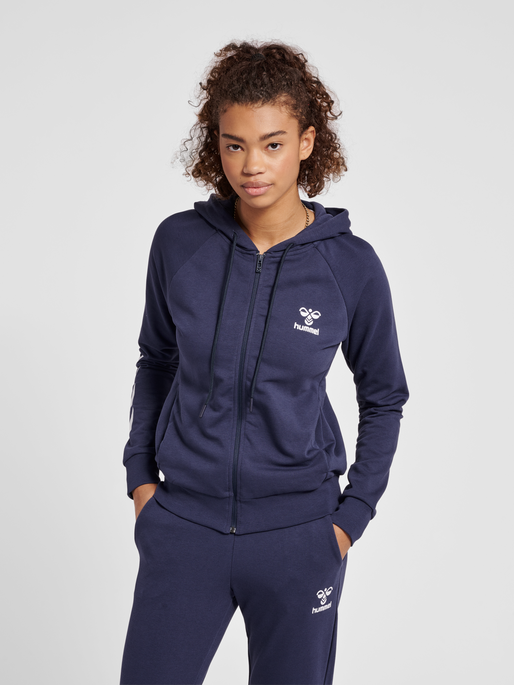 hmlNONI 2.0 ZIP HOODIE, 7666, model