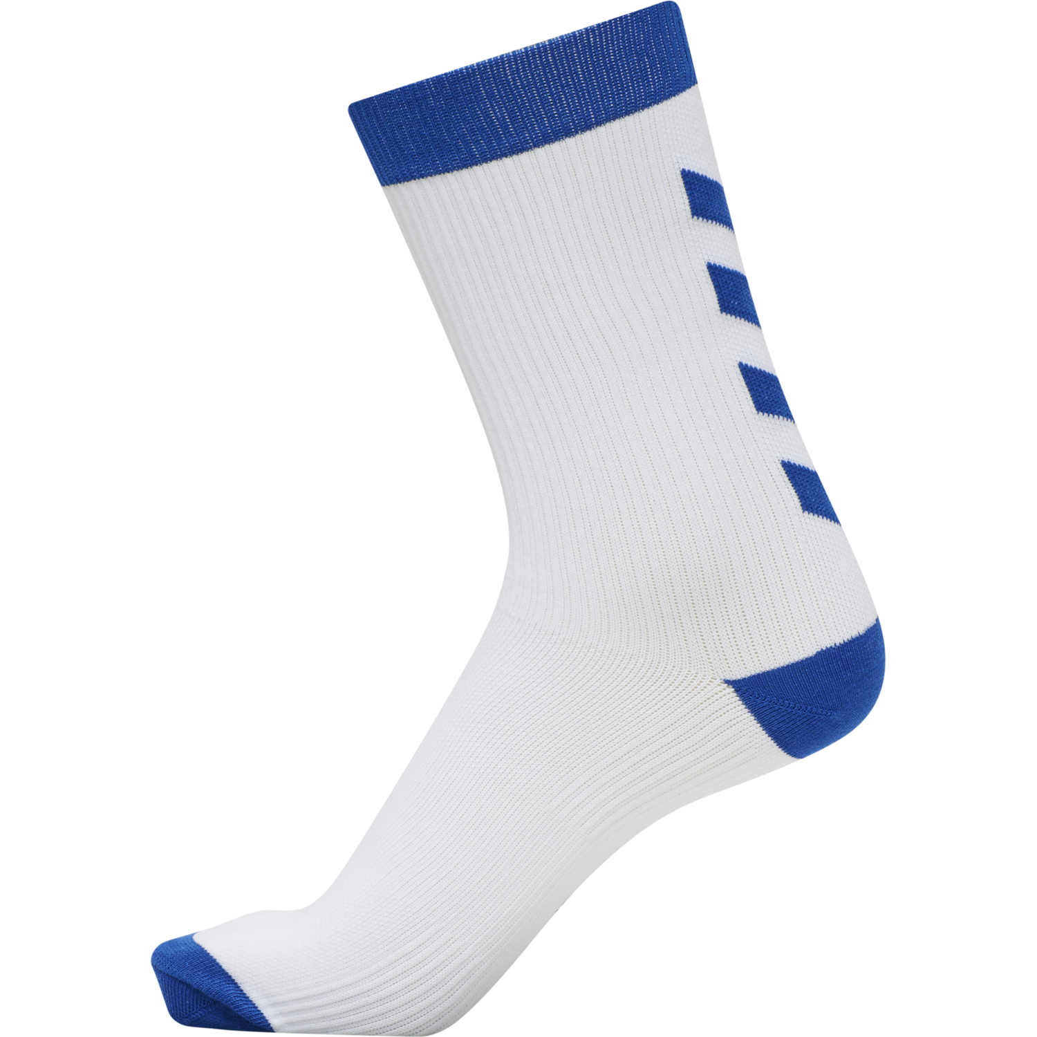 ELEMENT INDOOR SPORT SOCK 2 PACK, WHITE/TRUE BLUE, packshot