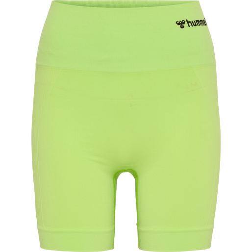 hmlTIF SEAMLESS SHORTS, SHARP GREEN, packshot