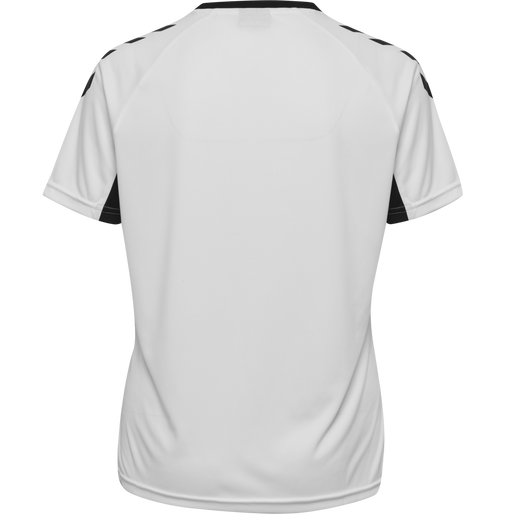 CORE TEAM JERSEY WOMAN S/S, WHITE, packshot