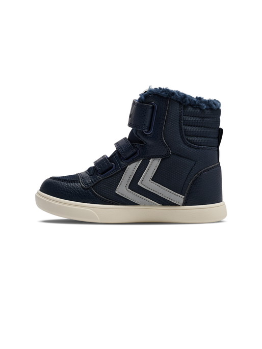 STADIL SUPER POLY BOOT MID TEX JR, BLACK IRIS/SILVER, packshot