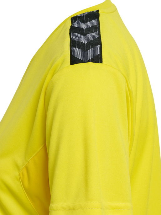 hmlAUTHENTIC PL JERSEY S/S WOMAN, BLAZING YELLOW, packshot
