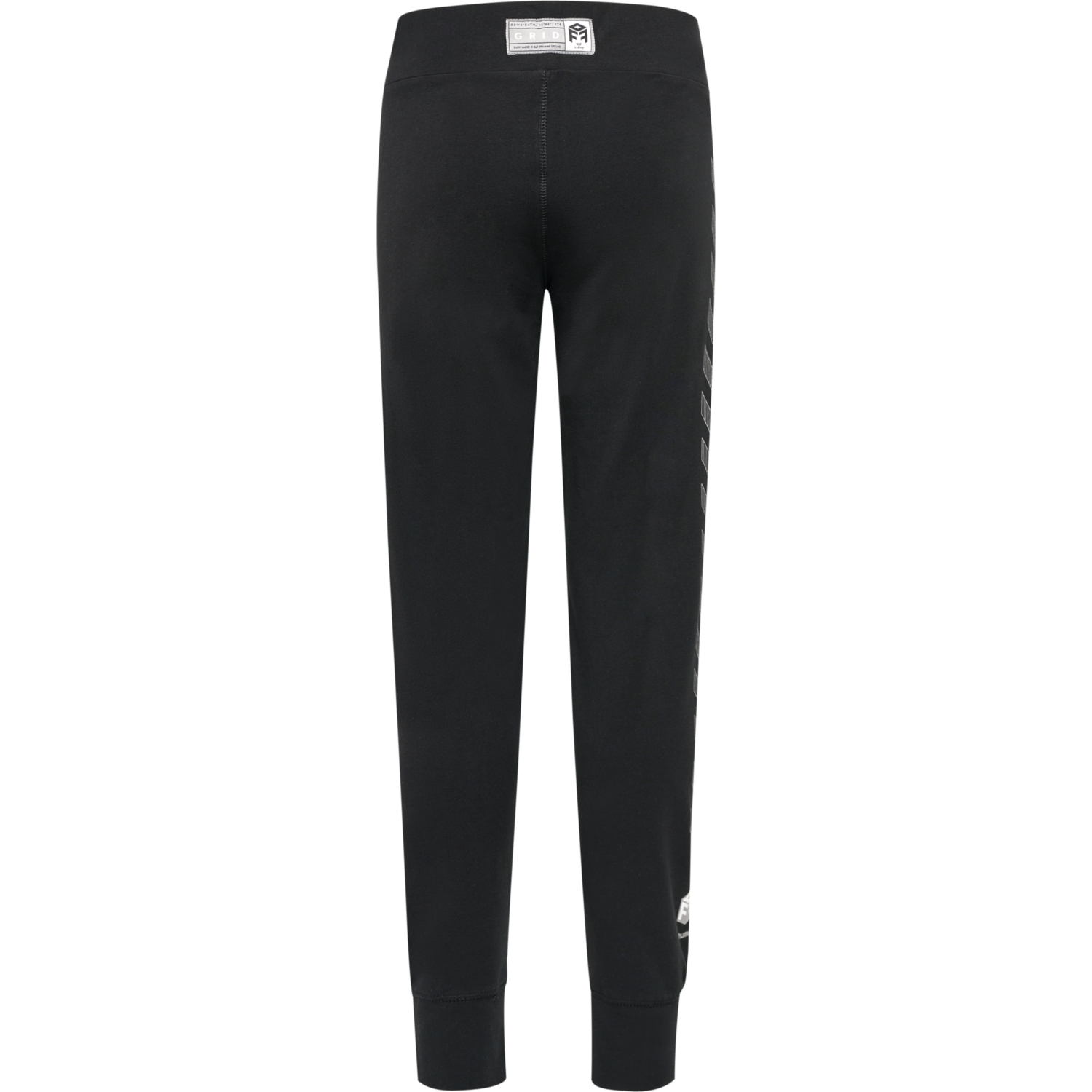 hmlMOVE GRID COTTON TIGHTS, BLACK, packshot