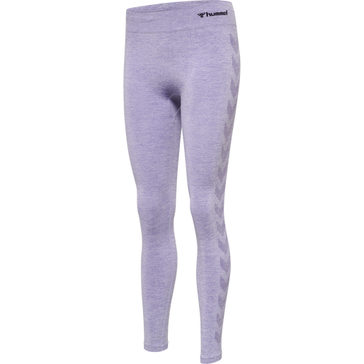 hmlCI SEAMLESS MID WAIST TIGHTS, LAVENDER MELANGE, packshot
