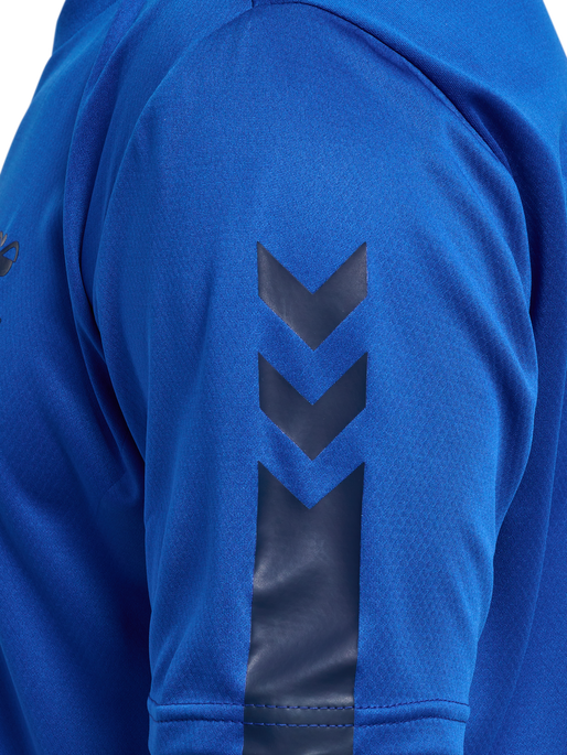 hmlACTIVE PL JERSEY S/S, PRINCESS BLUE, packshot