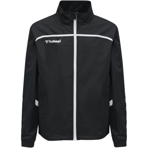 hmlAUTHENTIC KIDS TRAINING JACKET, BLACK/WHITE, packshot