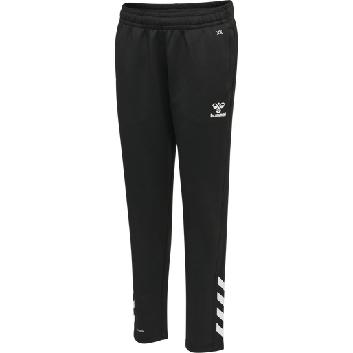 hmlCORE XK POLY PANTS KIDS, BLACK/BLACK hmlCORE XK POLY PANTS KIDS, BLACK/BLACK, packshot