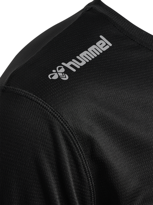 hmlRUN JERSEY L/S, BLACK hmlRUN JERSEY L/S, BLACK, packshot