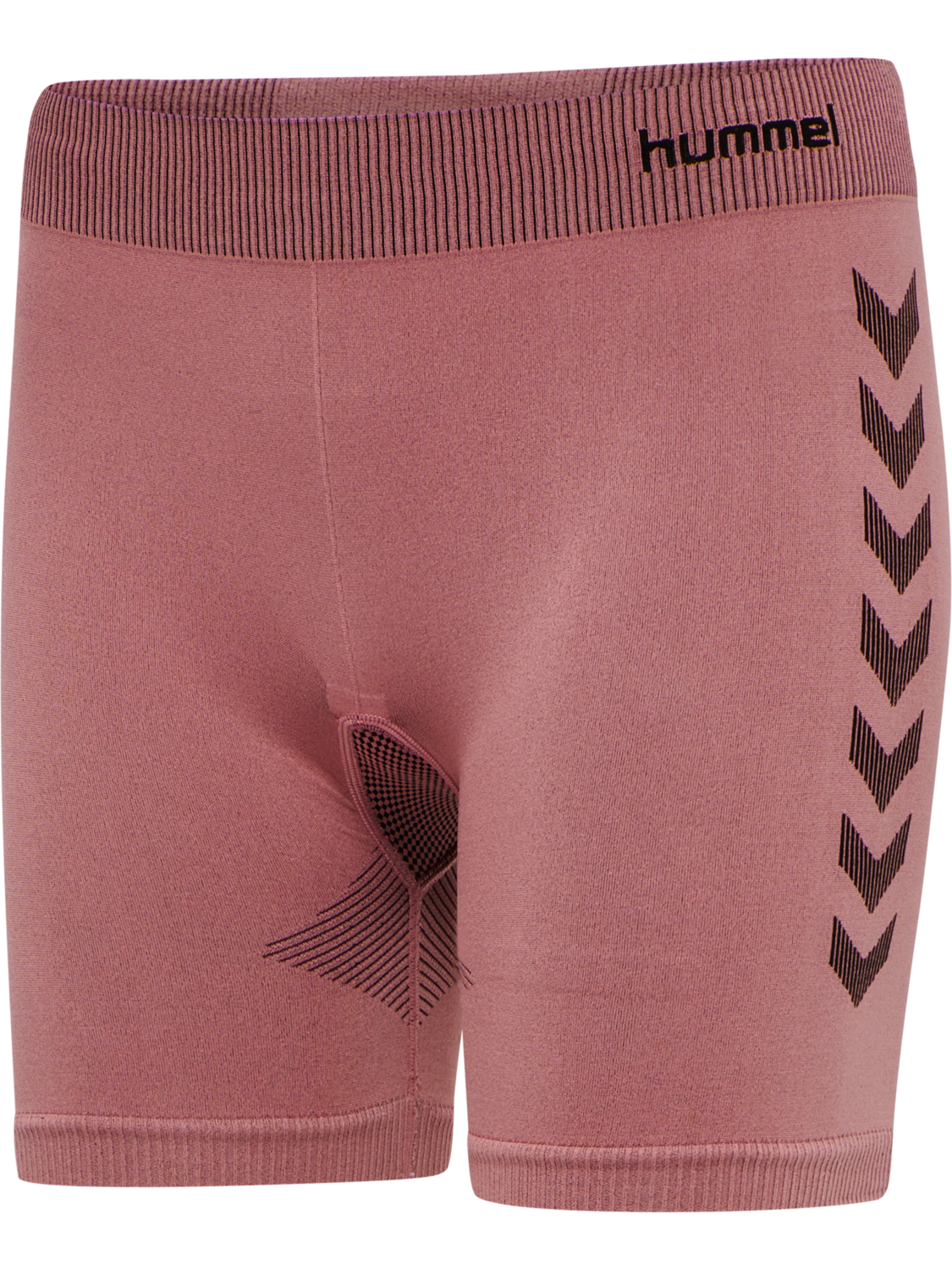 HUMMEL FIRST SEAMLESS TR SHT TIGH W, DUSTY ROSE, packshot