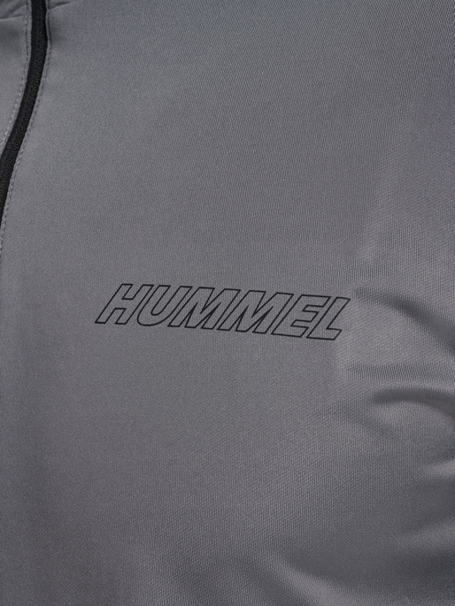 hmlTE STRENGTH PL HALF ZIP, QUIET SHADE, packshot