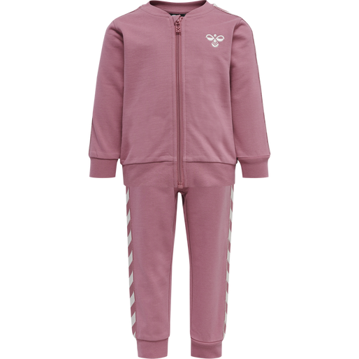 hmlBILLE TRACKSUIT, HEATHER ROSE, packshot