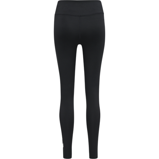 hmlMT CHIPO MID WAIST TIGHTS, BLACK, packshot