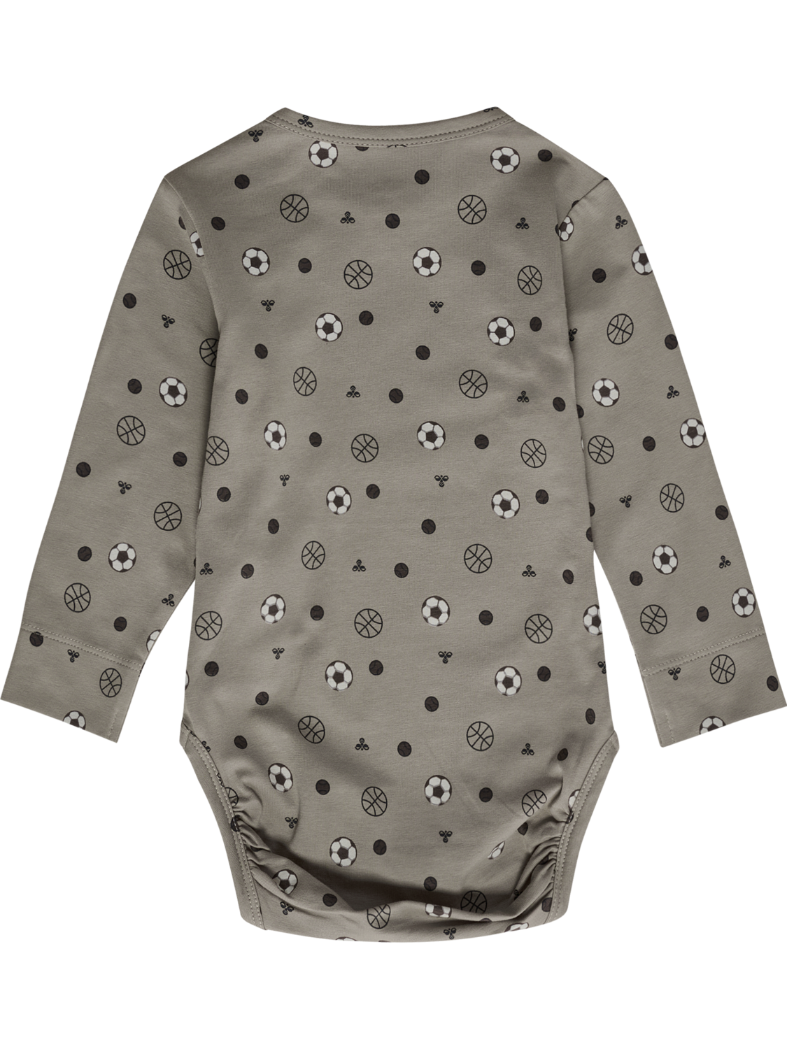hmlMINI AOP BODY L/S, VINTAGE KHAKI, packshot