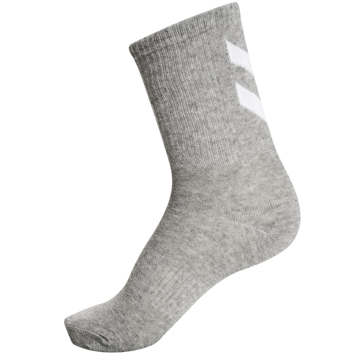 hmlCHEVRON 6-PACK SOCKS, BLACK/WHITE/GREY hmlCHEVRON 6-PACK SOCKS, BLACK/WHITE/GREY, packshot