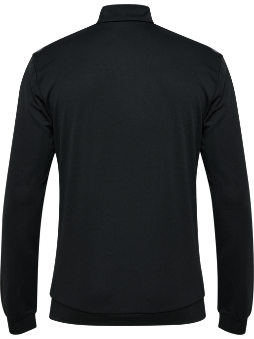 hmlAUTHENTIC PL ZIP JACKET, BLACK, packshot