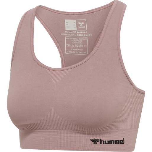 hmlTIF SEAMLESS SPORTS TOP, WOODROSE, packshot