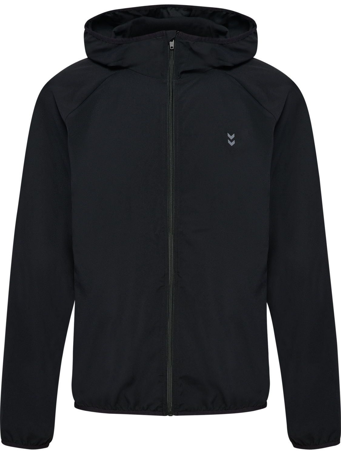 hmlPULSE WINDBREAKER JACKET, BLACK, packshot