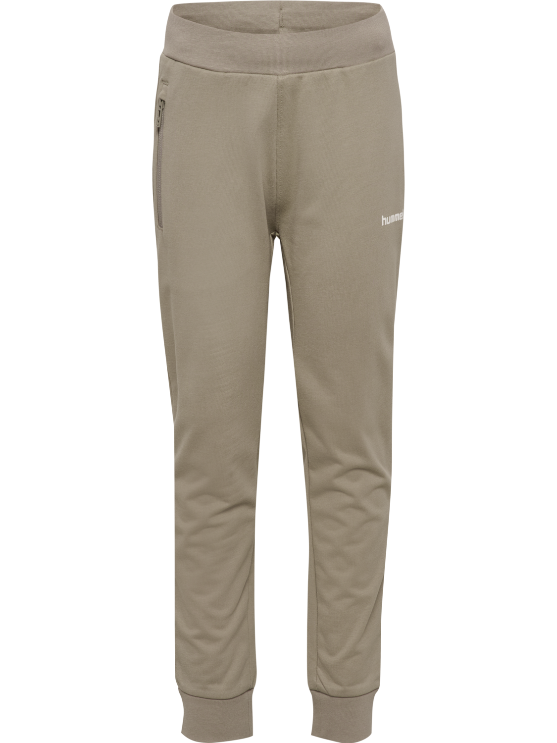 hmlJR REGULAR ADJ WAIST PANTS, ROCK RIDGE, packshot