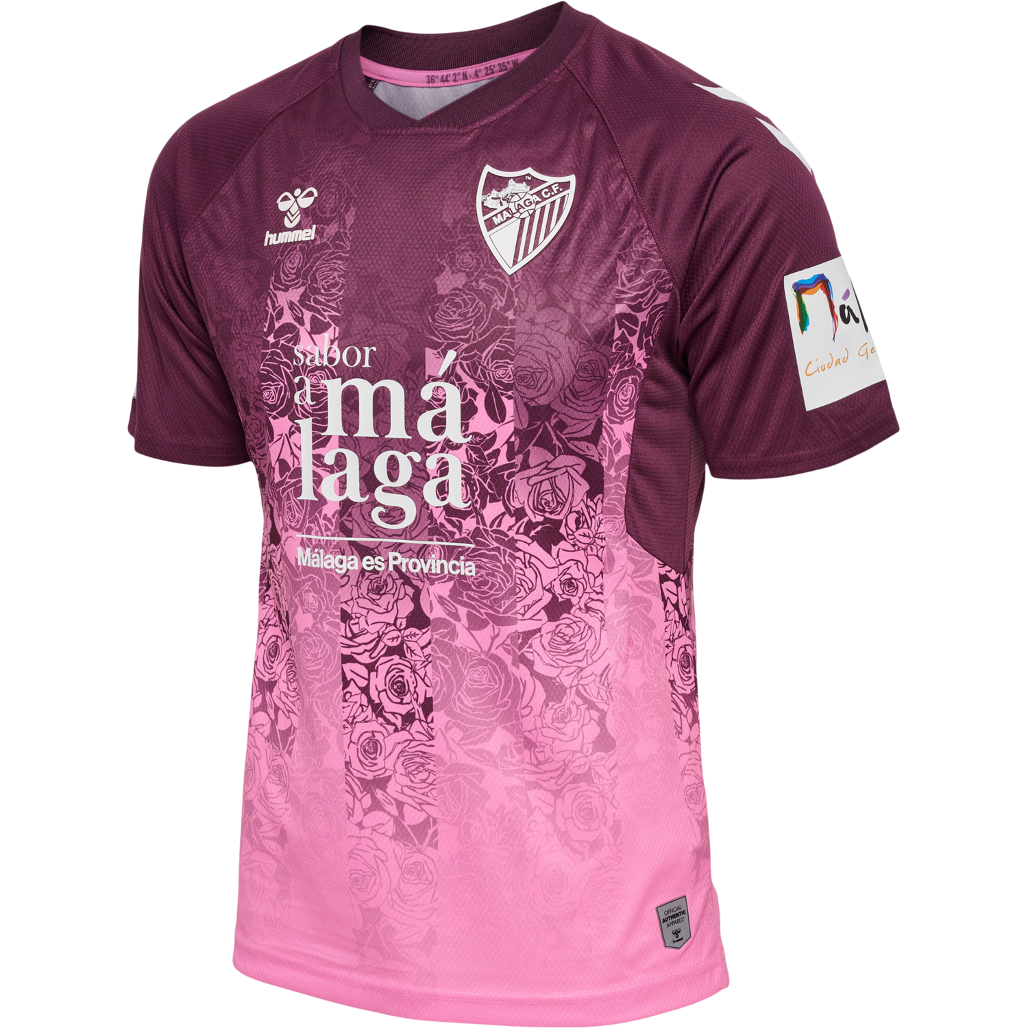 MALAGA CF 22/23 AWAY JERSEY S/S, 3292, packshot