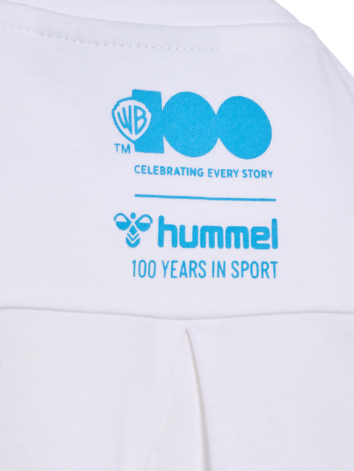 hmlLOLA BUNNY T-SHIRT S/S, WHITE, packshot