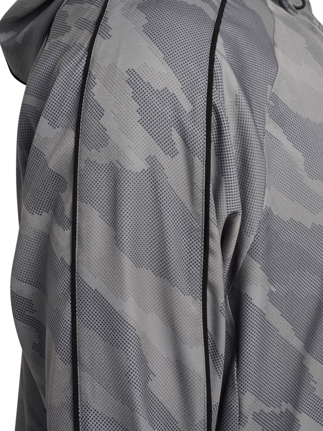hmlAOP HYBRID TRACK JACKET, SHARKSKIN, packshot