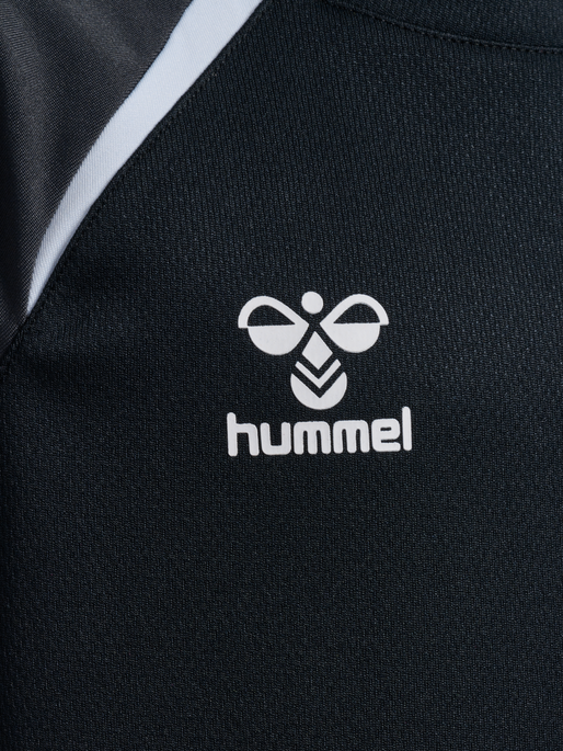 hmlLEAD 2.0 CREW SWEAT KIDS, BLACK/ASPHALT hmlLEAD 2.0 CREW SWEAT KIDS, BLACK/ASPHALT, packshot