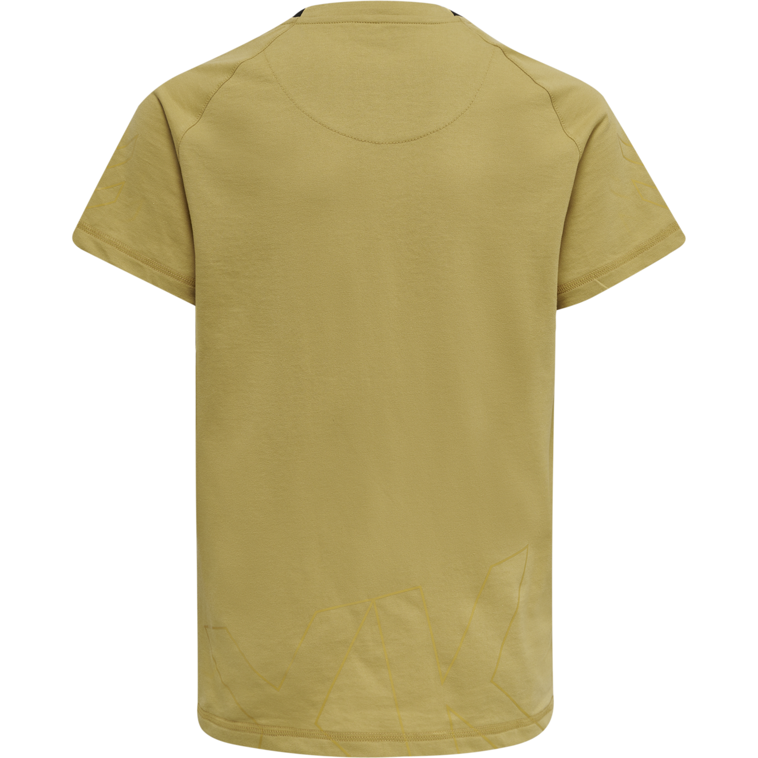 hmlCIMA XK T-SHIRT S/S KIDS, ANTIQUE GOLD, packshot