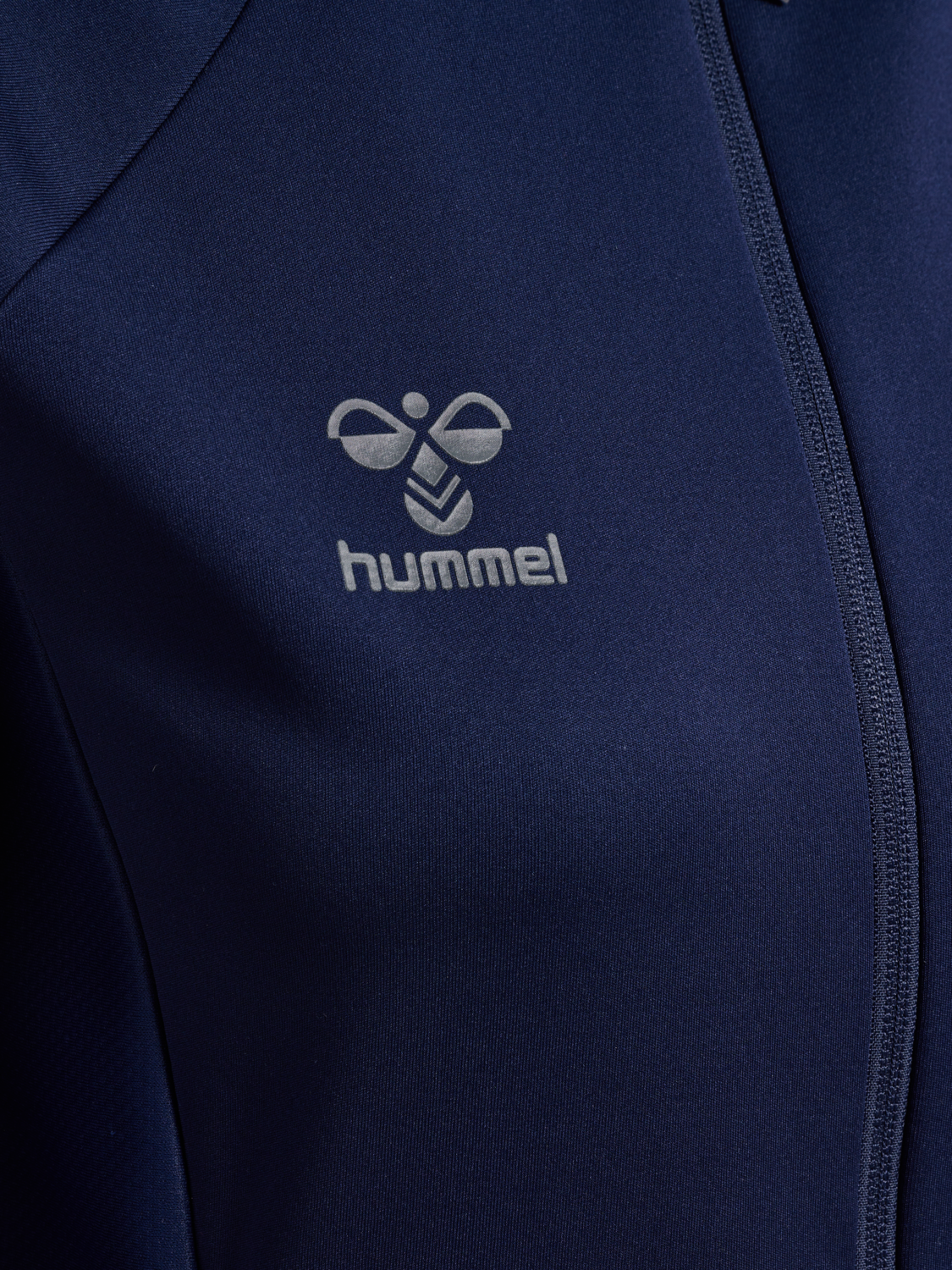 hmlCIMA 2.0 ZIP HOODIE WOMAN, MARINE, packshot