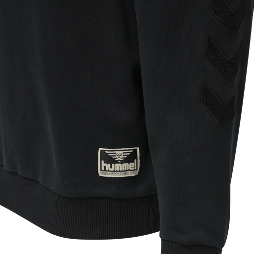 hmlURBAN SWEATSHIRT, BLACK, packshot