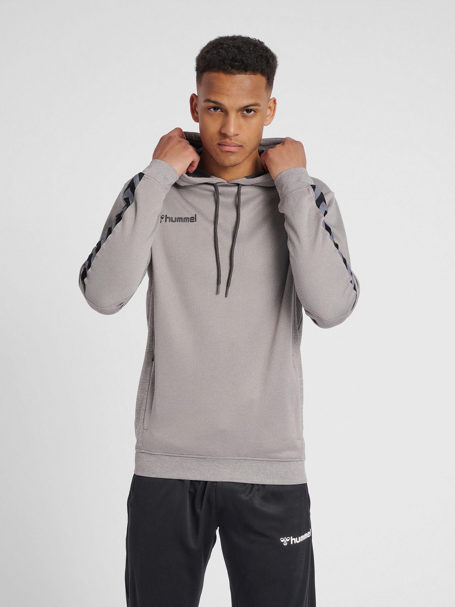 Hummel grey hotsell hoodie