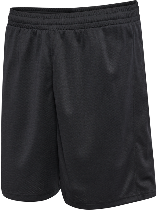 hmlACTIVE PL SHORTS, BLACK, packshot