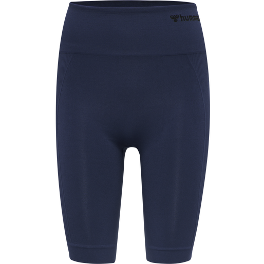 hmlTIF SEAMLESS CYLING SHORTS, BLACK IRIS, packshot