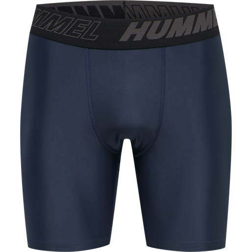 hmlTE TOPAZ 2-PACK TIGHT SHORTS, BLACK, packshot