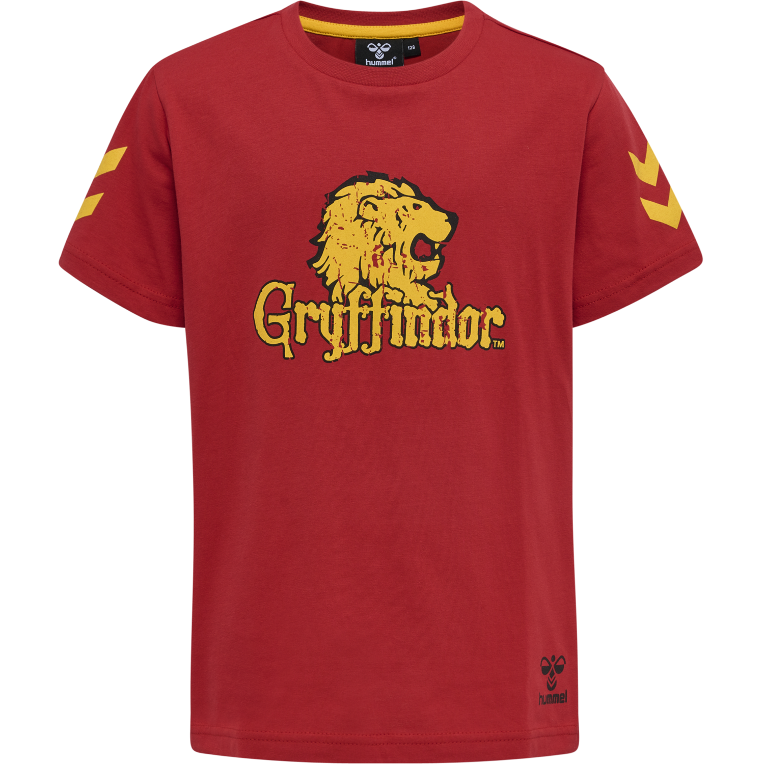 hmlHARRY POTTER TRES T-SHIRT S/S, SCARLET SAGE, packshot