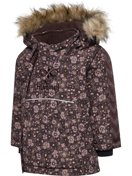 hmlJESSIE TEX JACKET, FUDGE, packshot